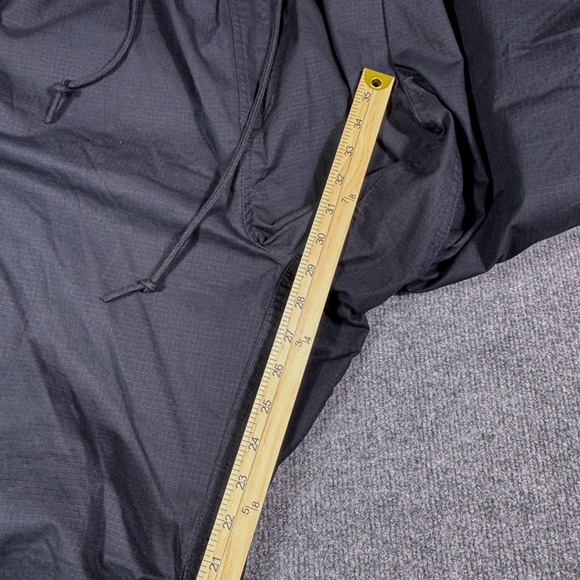 Nike Oversized Ripstop Cargo Mid-Rise Pants Black Womens XL Drawstring Ankle - Picture 8 of 9